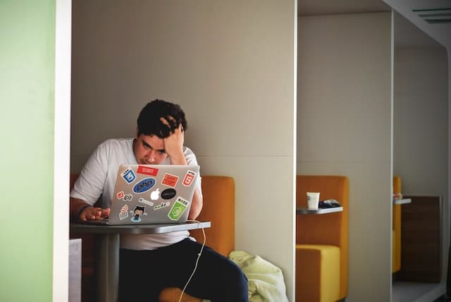 Man is stressed due to hidden cloud costs